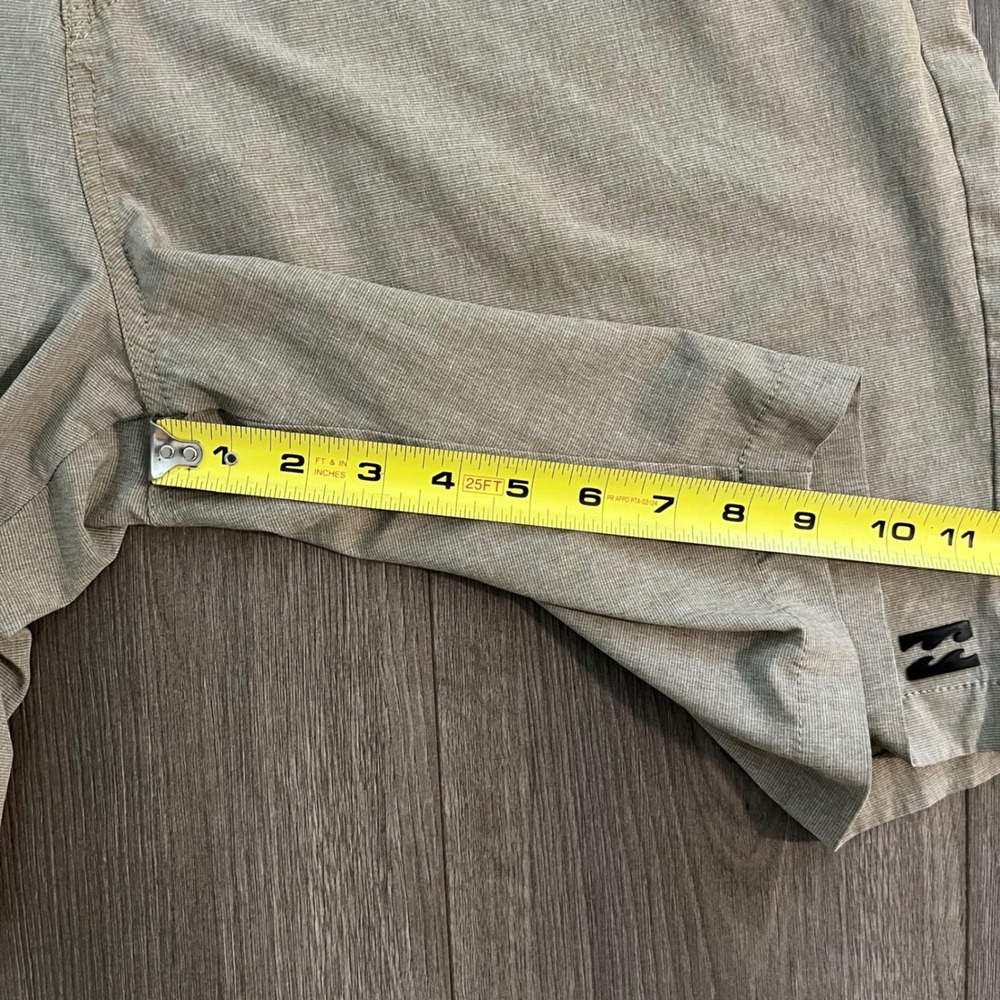 Billabong Crossfire Submersibles Hybrid Shorts Mens 36 Khaki Tan Stretch Chino - Picture 5 of 9